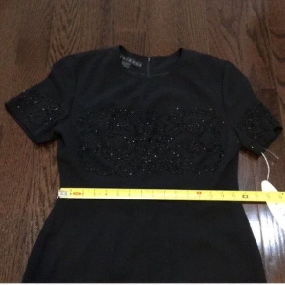 Marianna New York embellished Dress Beaded Size 8 - Picture 3 of 8